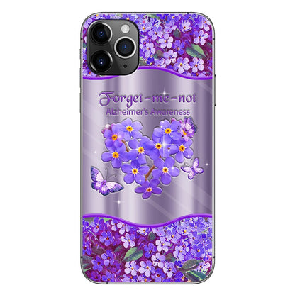 Forget-me-not - Alzheimer Awareness Personalized Phone Case