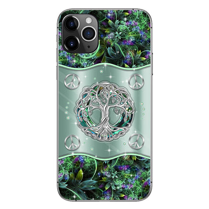 Hippie Tree Of Life - Hippie Phone Case With 3D Pattern Print