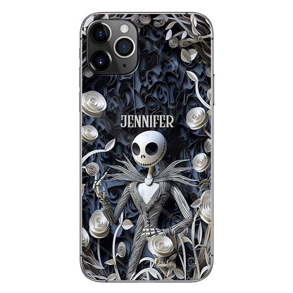 Hello Darkness - Personalized Nightmare Phone Case With 3D Effect Pattern