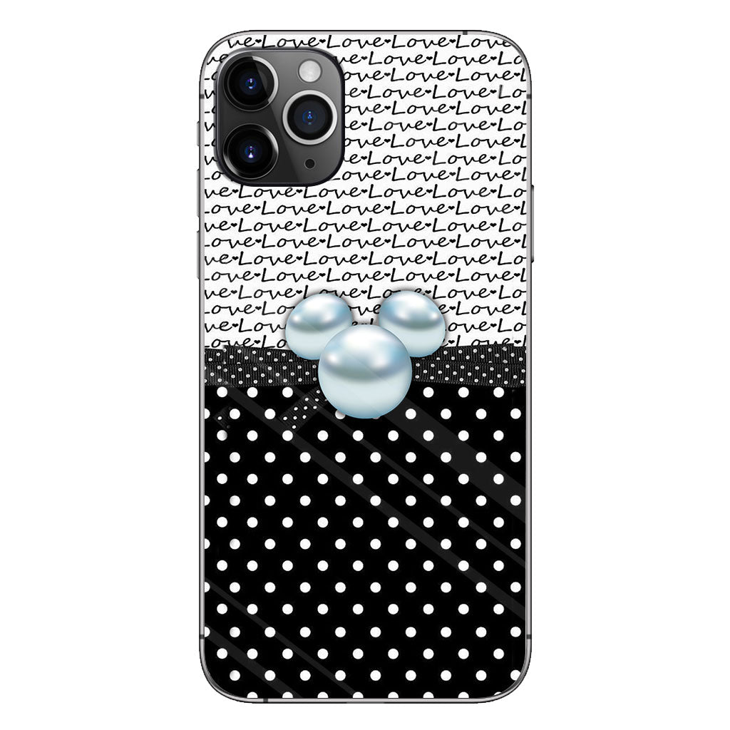 I Love Being A Nana - Personalized Grandma Phone Case With 3D Pattern Print