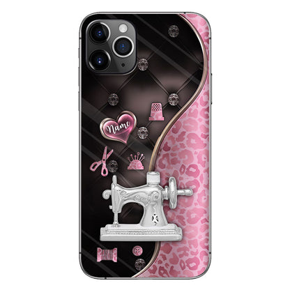 Love Sewing - Personalized Sewing Phone Case