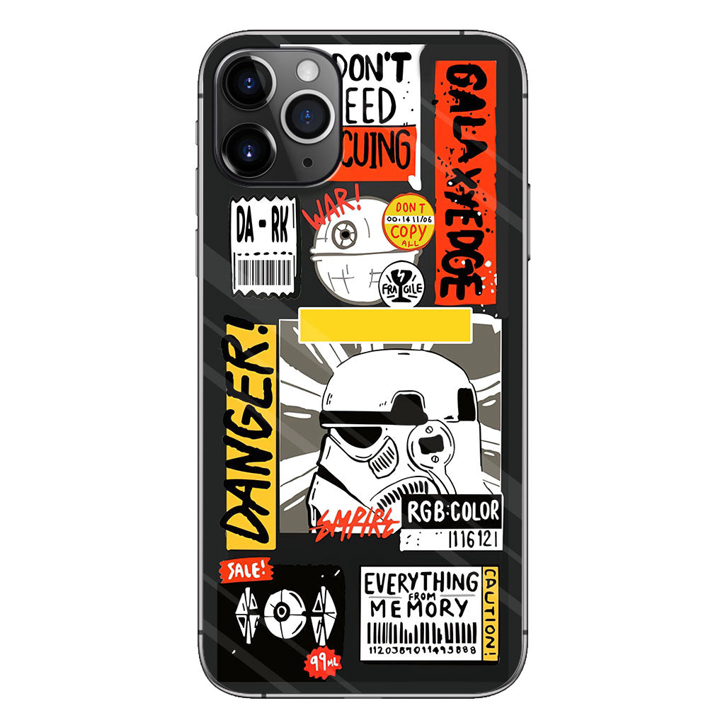 Hello Darkness - Personalized The Force Phone Case