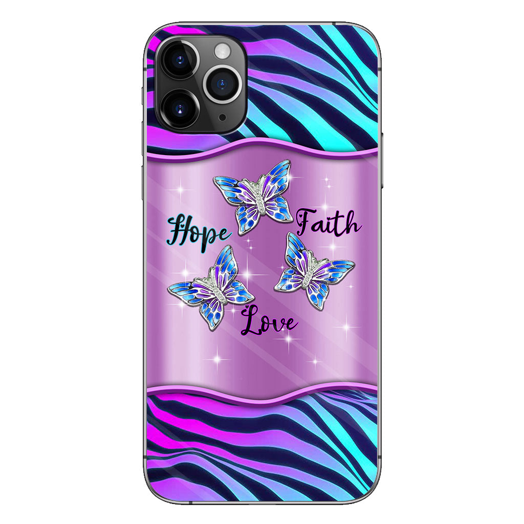 Love Butterflies - Personalized Butterfly Phone Case