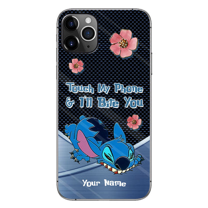 I'll Bite You - Personalized Ohana Phone Case