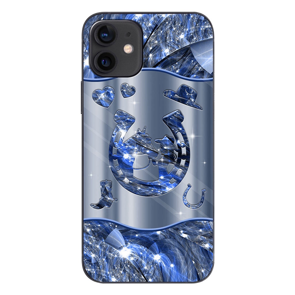 Not Like Other Girls Horse Lovers - Personalized Phone Case With 3D Pattern Print