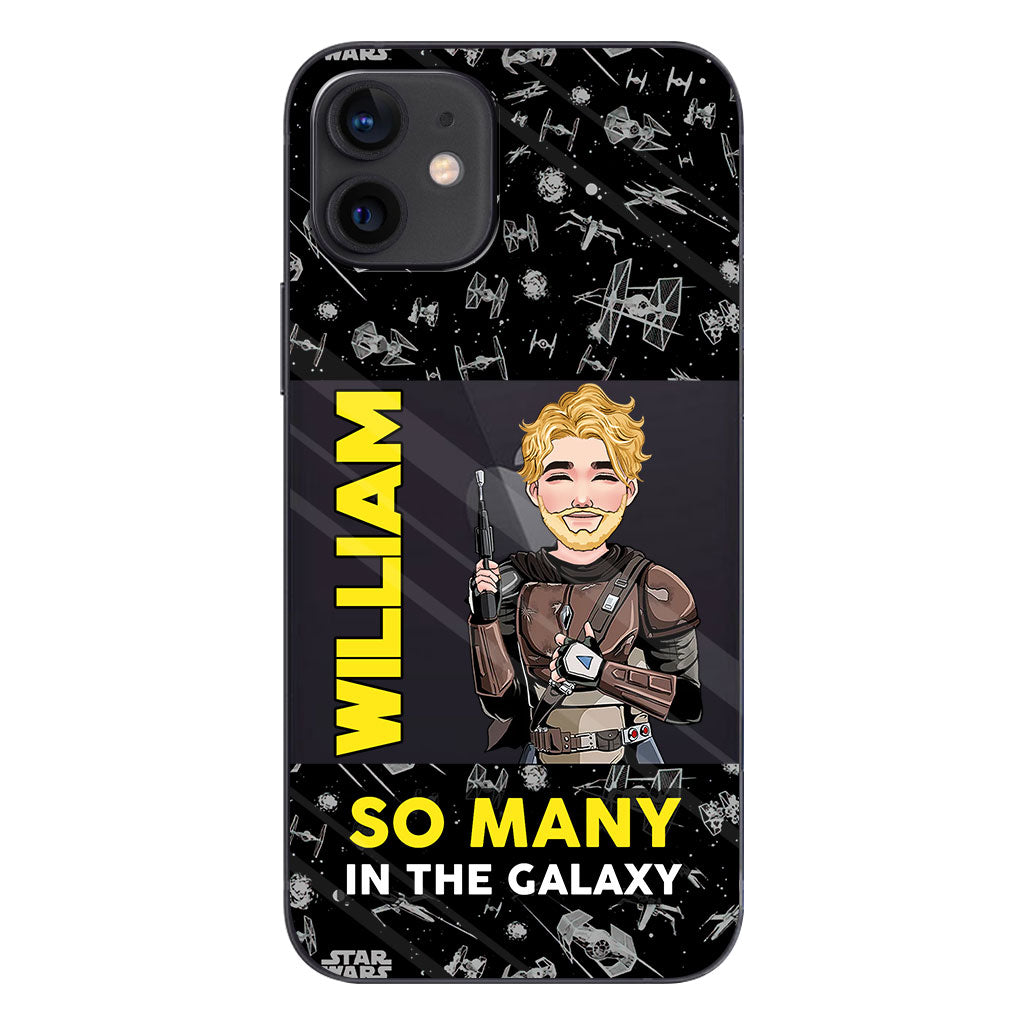 So Many In The Galaxy - Personalized The Force Clear Phone Case