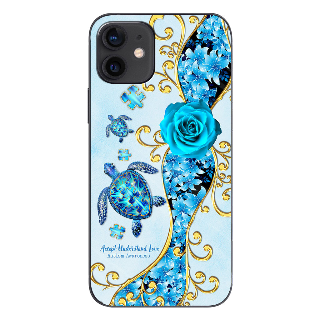 Accept Understand Love Autism Awareness Phone Case