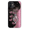 To The Moon And Back Rose Gold - Personalized Mother&#39;s Day Grandma Phone Case