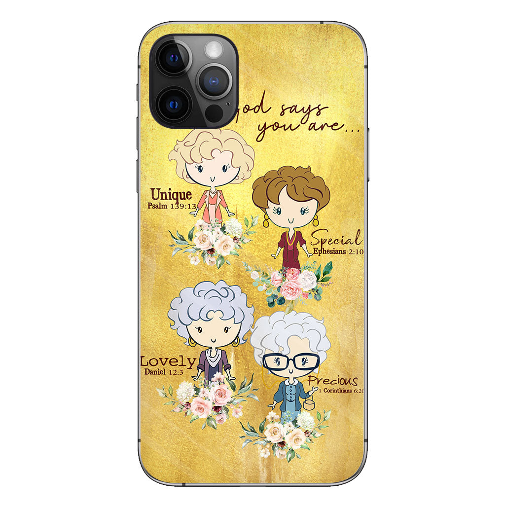 God Says you Are - Phone Case