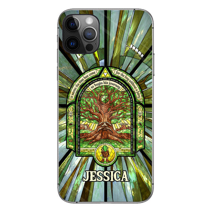 Stainted Glass Game - Personalized The Hero's Legend Phone Case