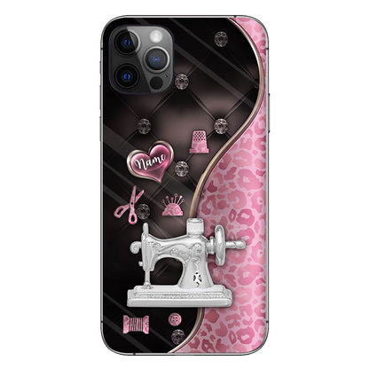 Love Sewing - Personalized Sewing Phone Case