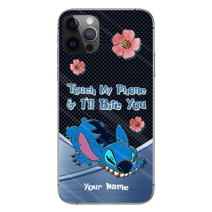 I'll Bite You - Personalized Ohana Phone Case