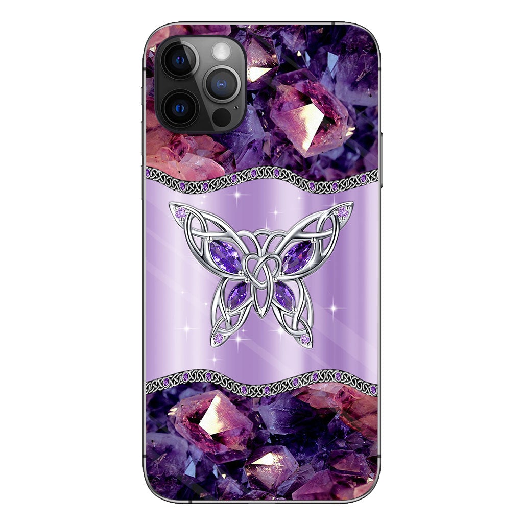 Love Butterflies - Personalized Phone Case With 3D Pattern Print