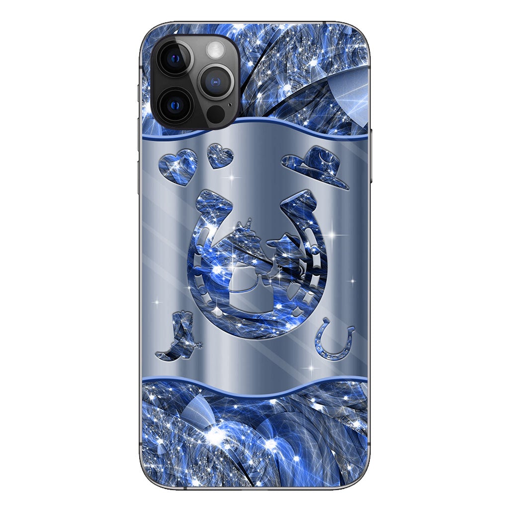 Not Like Other Girls Horse Lovers - Personalized Phone Case With 3D Pattern Print