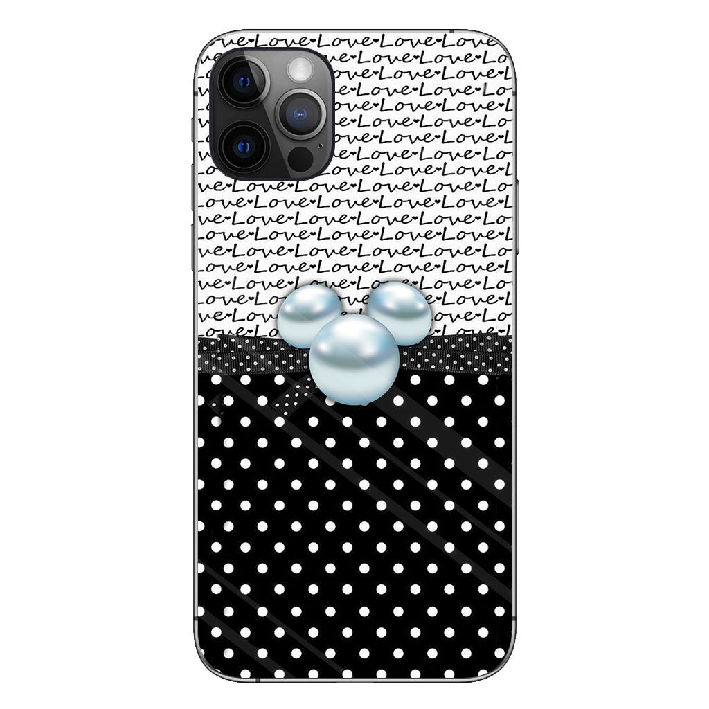 I Love Being A Nana - Personalized Grandma Phone Case With 3D Pattern Print