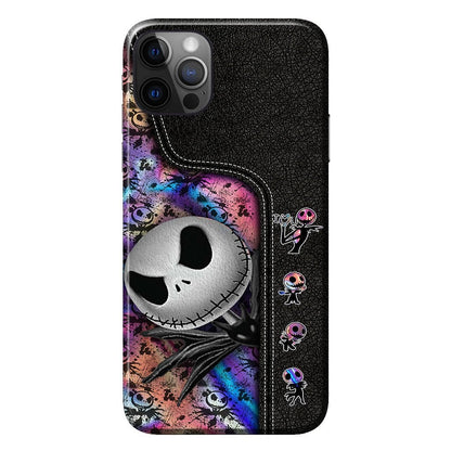 Nightmares Personalized Leather Pattern Print Phone Case