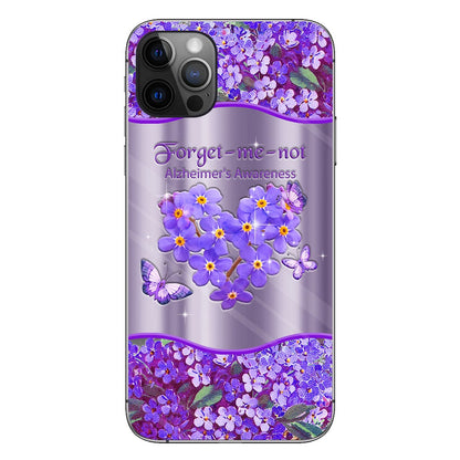 Forget-me-not - Alzheimer Awareness Personalized Phone Case