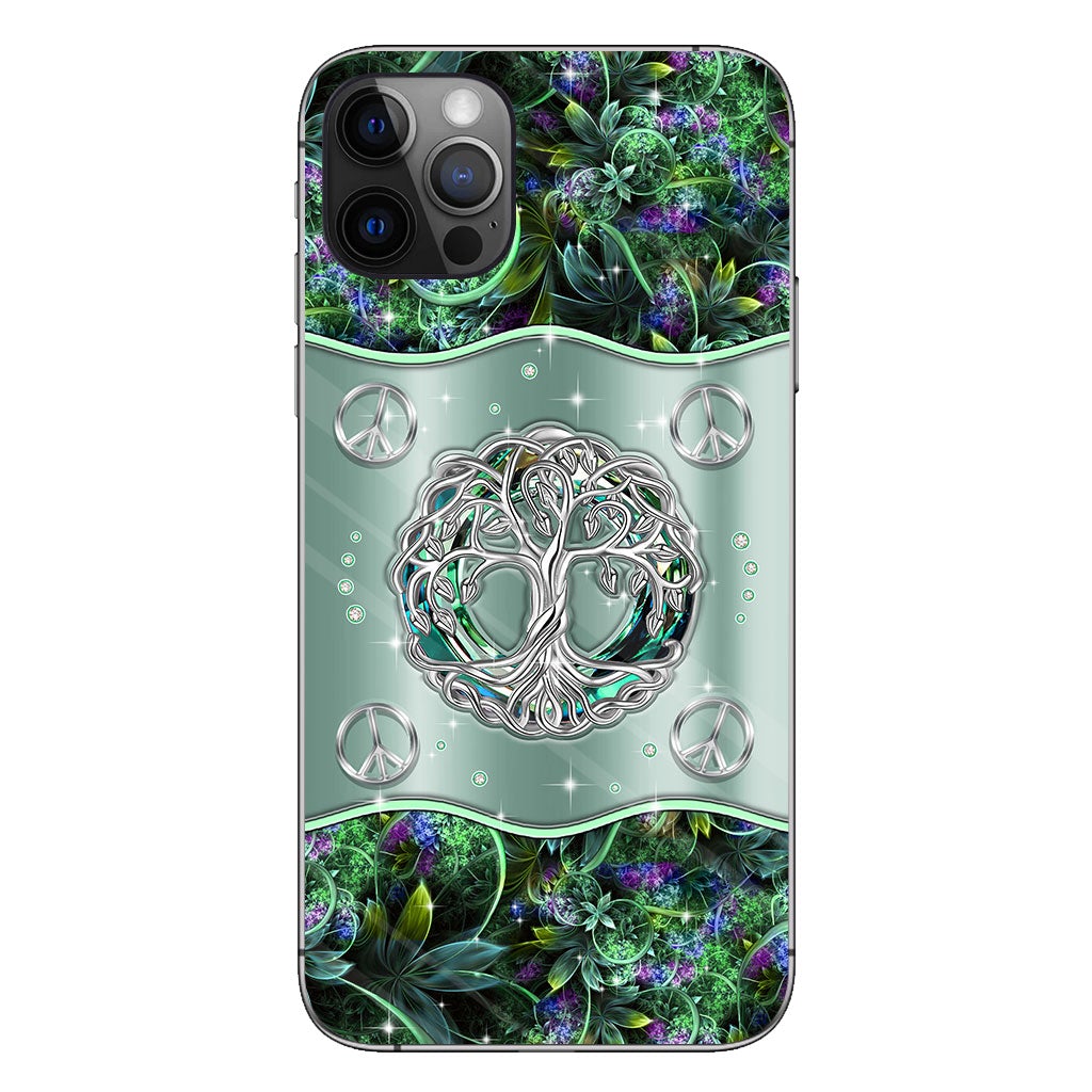 Hippie Tree Of Life - Hippie Phone Case With 3D Pattern Print