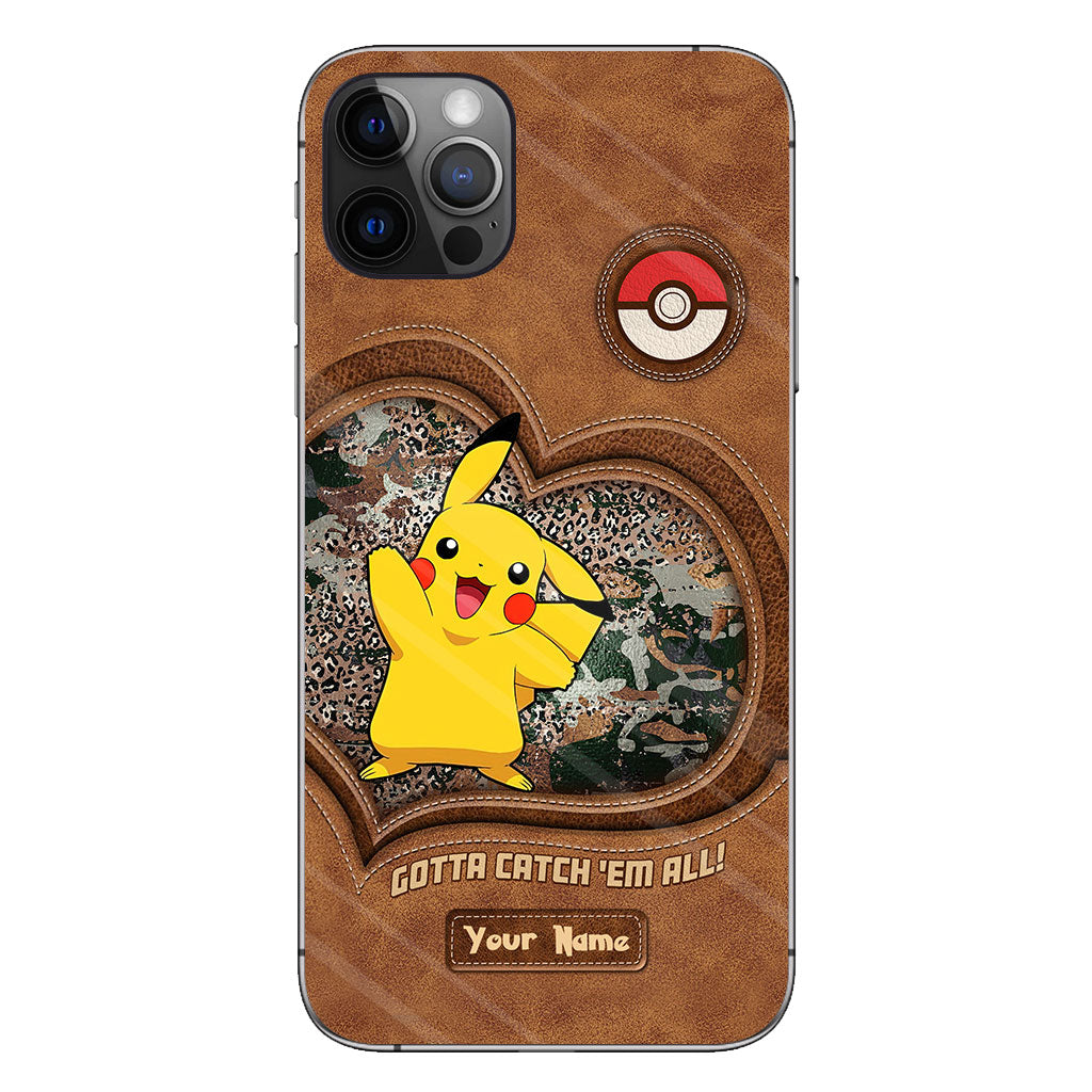 Catch Them All - Personalized Monster Trainer Phone Case