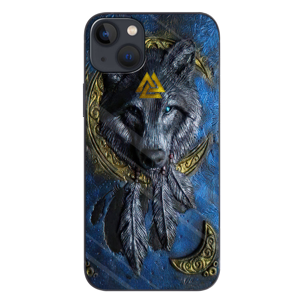 Viking Wolf - Phone Case With 3D Pattern Print