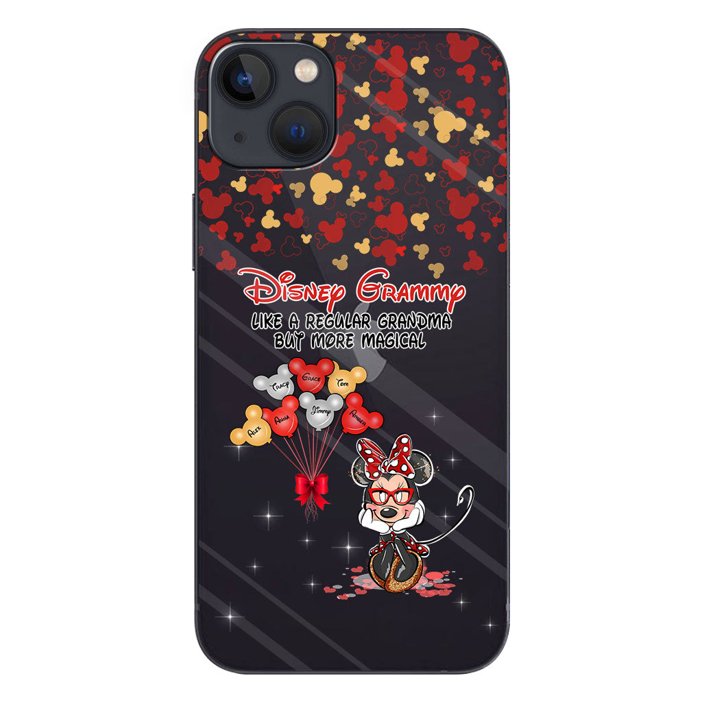 Like A Regular Grandma But More Magical - Personalized Grandma Clear Phone Case