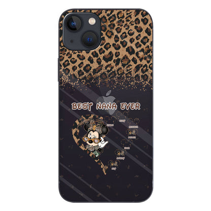 Best Grandma Ever - Personalized Grandma Clear Phone Case