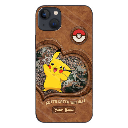 Catch Them All - Personalized Monster Trainer Phone Case