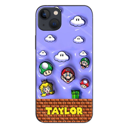 I Level Up - Personalized Super Plumber Phone Case