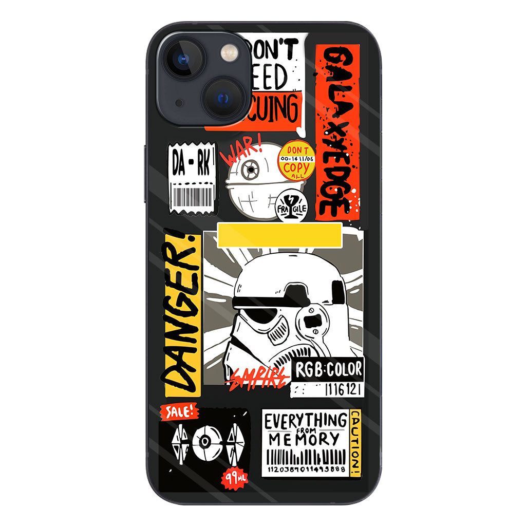 Hello Darkness - Personalized The Force Phone Case