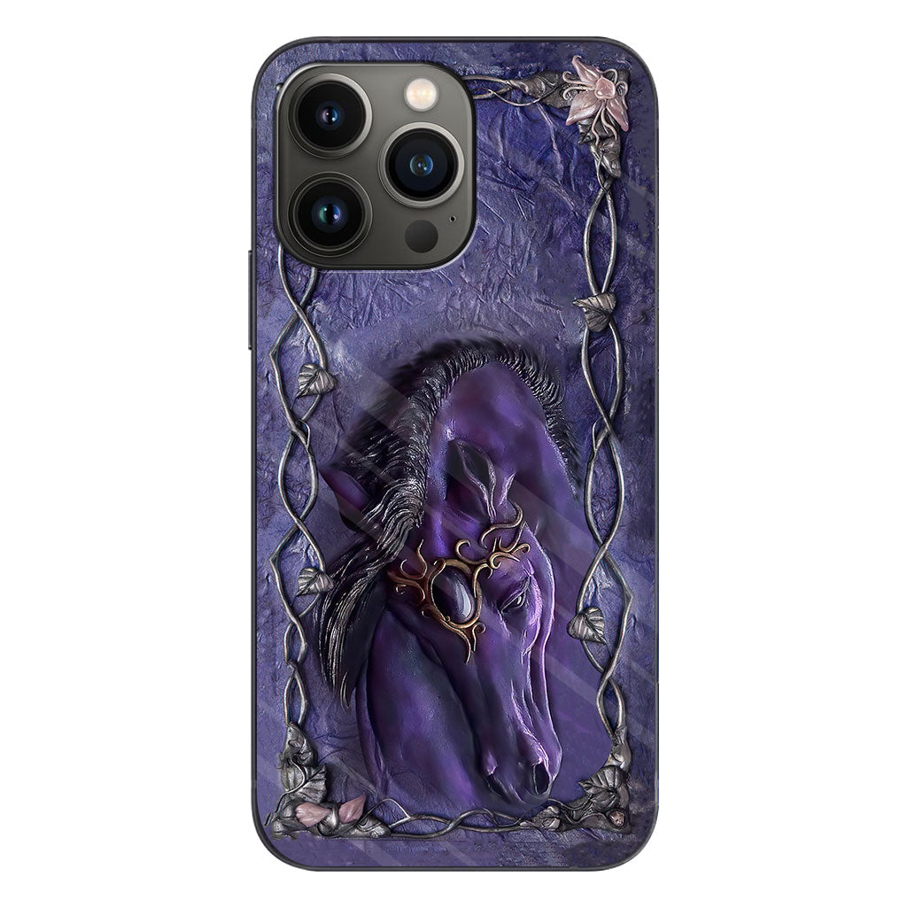 Love Horses - Phone Case With 3D Pattern Print