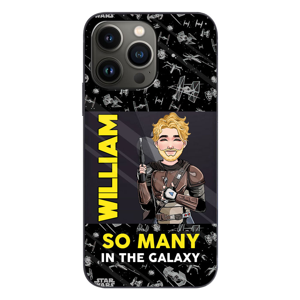 So Many In The Galaxy - Personalized The Force Clear Phone Case