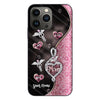 Live Love Heal Rose Gold - Personalized Nurse Phone Case