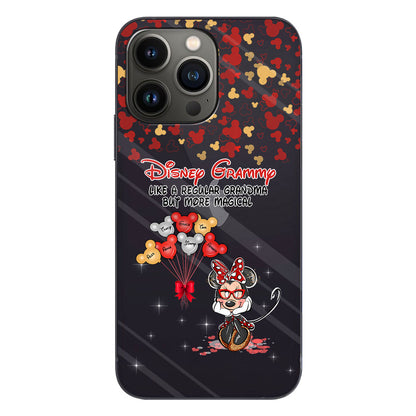 Like A Regular Grandma But More Magical - Personalized Grandma Clear Phone Case