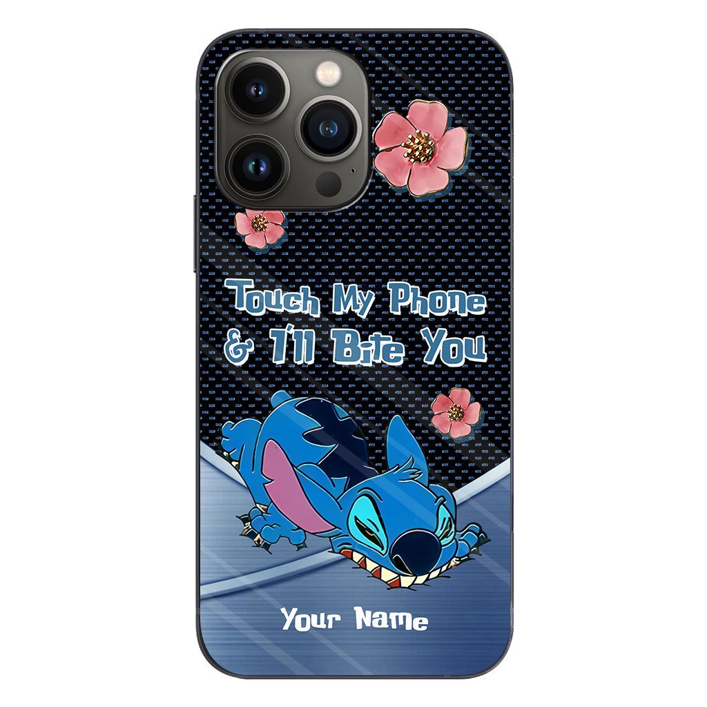 I'll Bite You - Personalized Ohana Phone Case