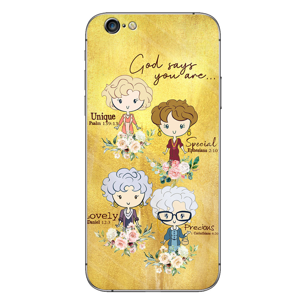 God Says you Are - Phone Case