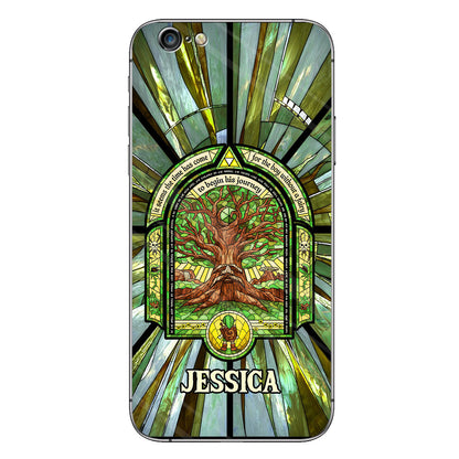 Stainted Glass Game - Personalized The Hero's Legend Phone Case