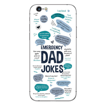 Emergency Dad Jokes - Father's Day Phone Case