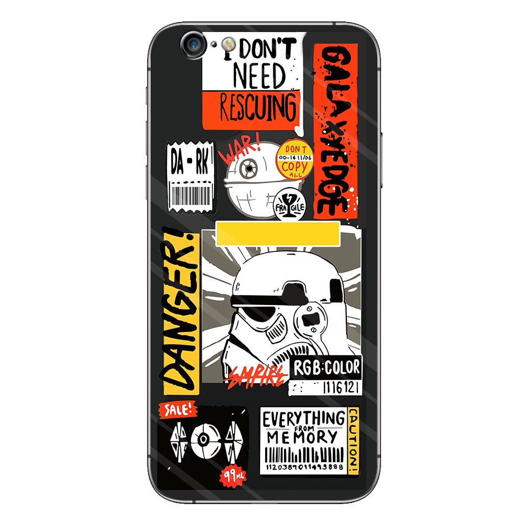 Hello Darkness - Personalized The Force Phone Case