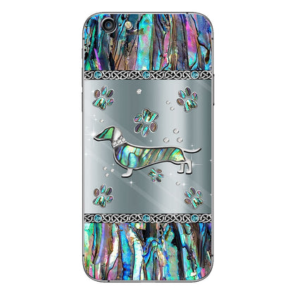 Love Dawg - Personalized Dachshund Phone Case With 3D Pattern Print