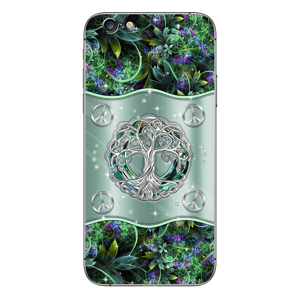 Hippie Tree Of Life - Hippie Phone Case With 3D Pattern Print