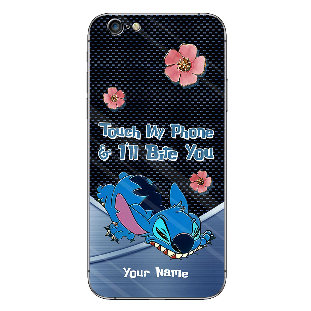 I'll Bite You - Personalized Ohana Phone Case