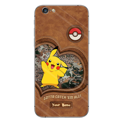 Catch Them All - Personalized Monster Trainer Phone Case