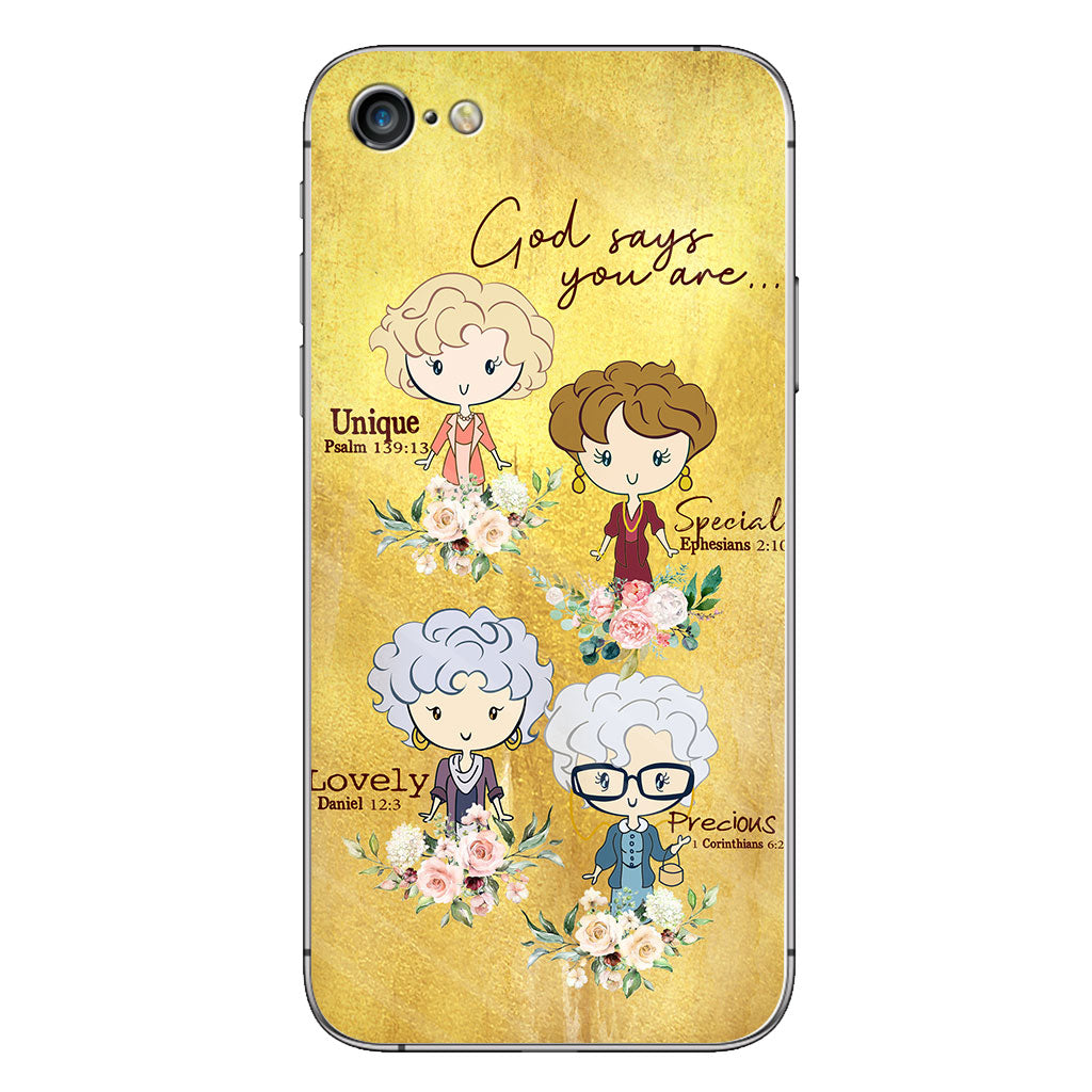 God Says you Are - Phone Case