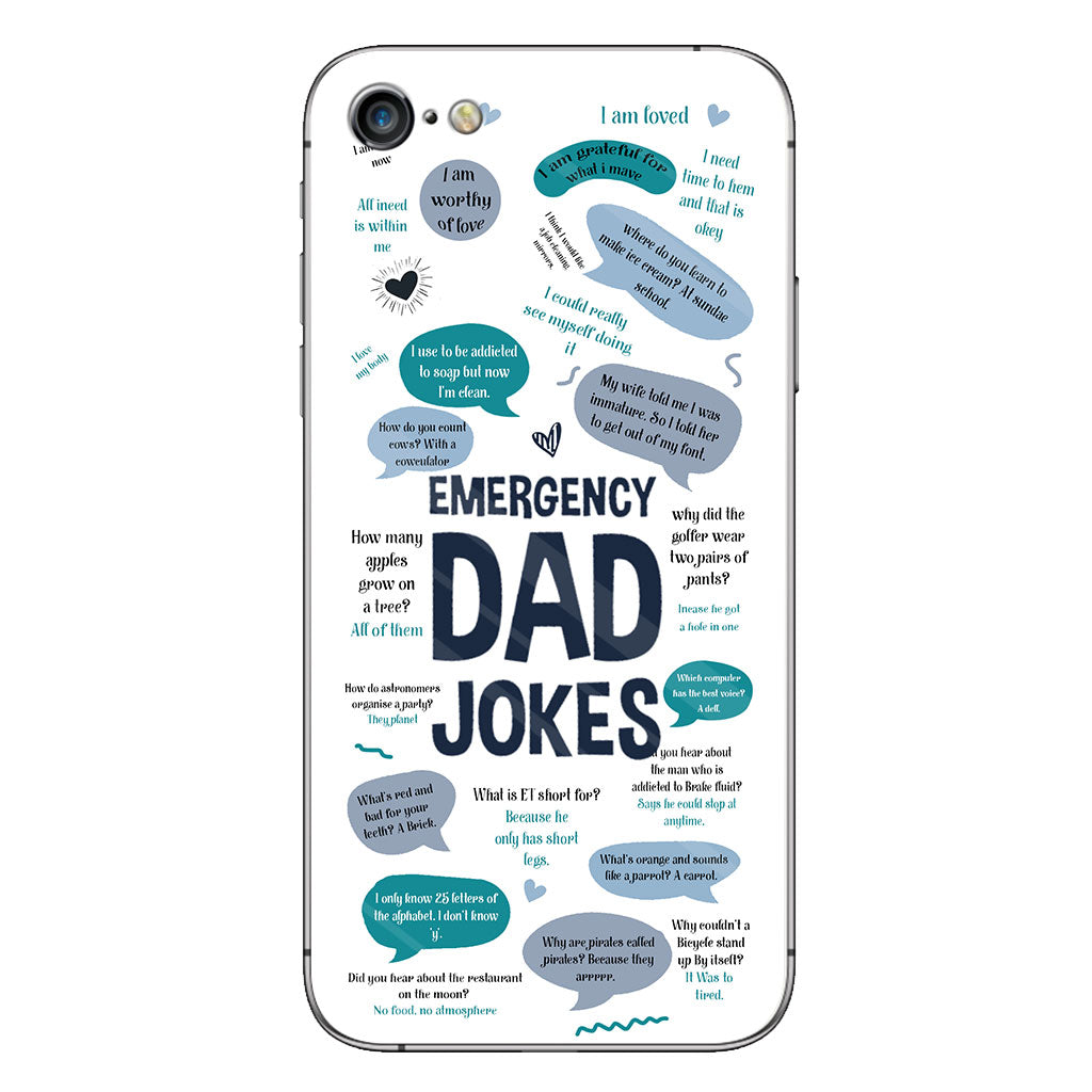 Emergency Dad Jokes - Father's Day Phone Case