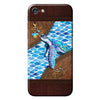 Salty Lil&#39; Beach - Turtle Personalized Leather Pattern Print Phone Case