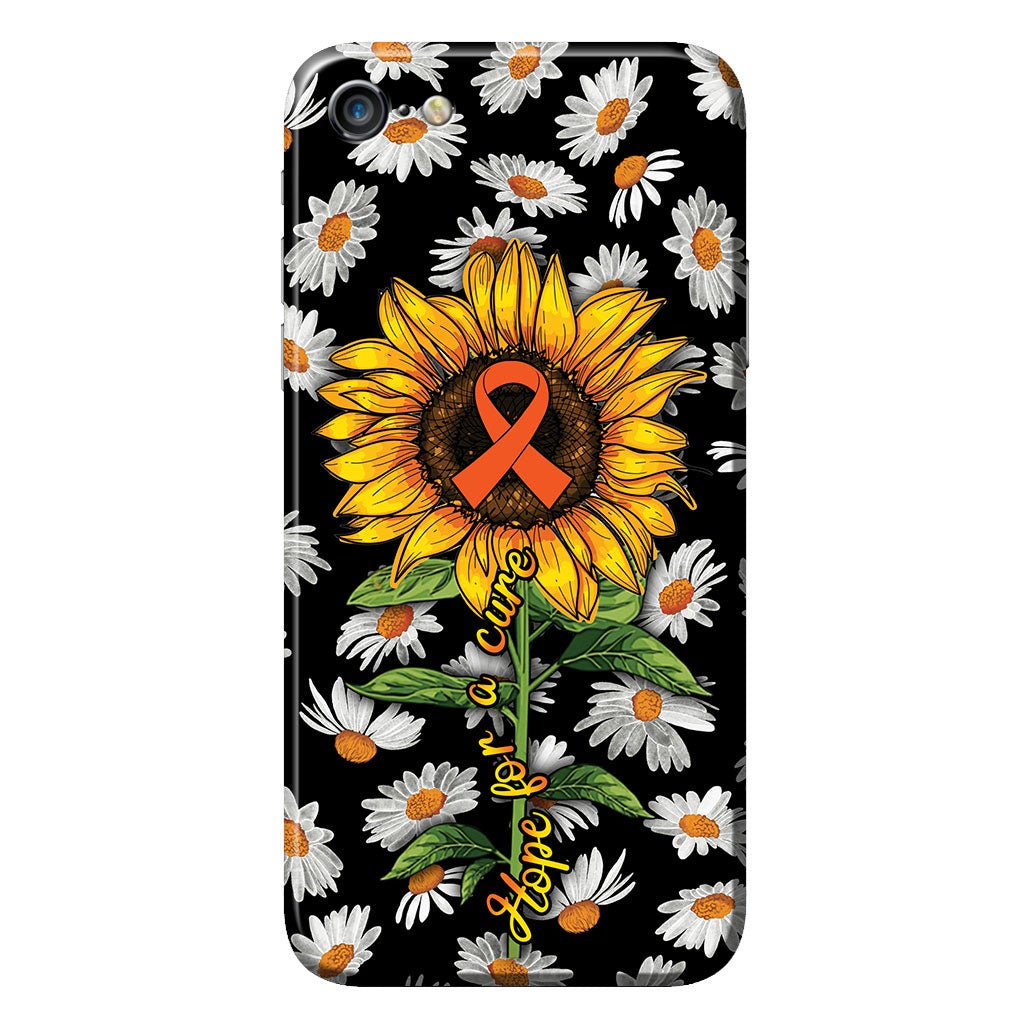 Hope For A Cure  - Multiple Sclerosis Awareness Phone Case 092021