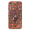 Love Horses Leather Pattern Print Phone Case
