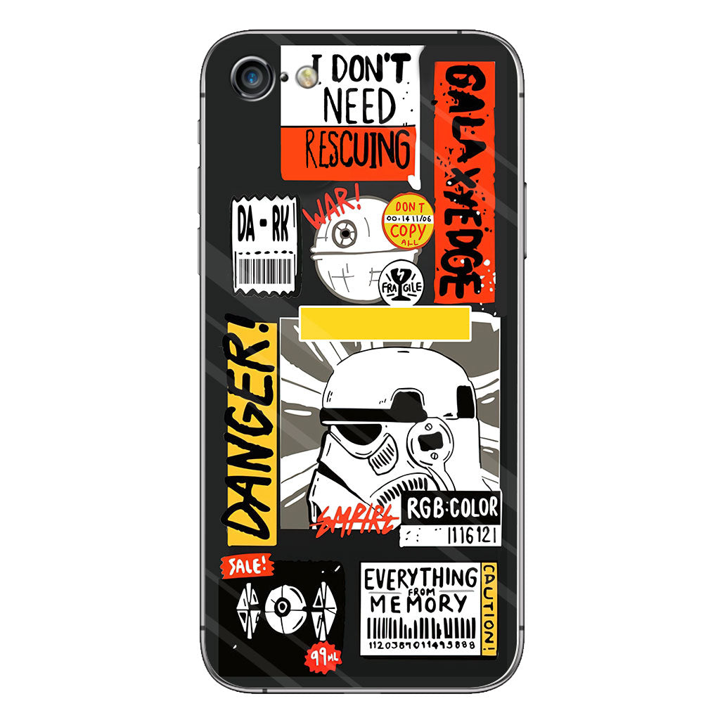 Hello Darkness - Personalized The Force Phone Case