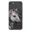 Love Horses - Phone Case With Leather Pattern Print
