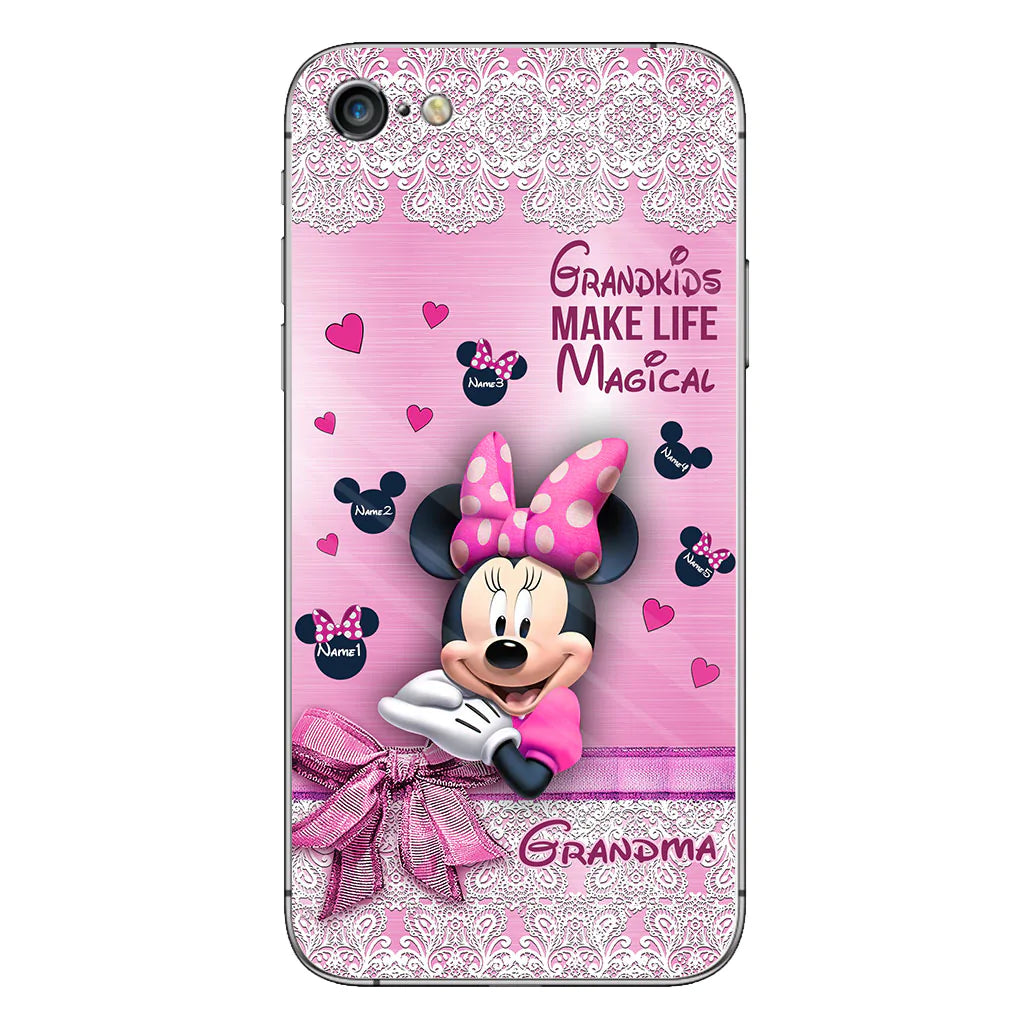 Grandkids Make Life - Personalized Grandma Phone Case